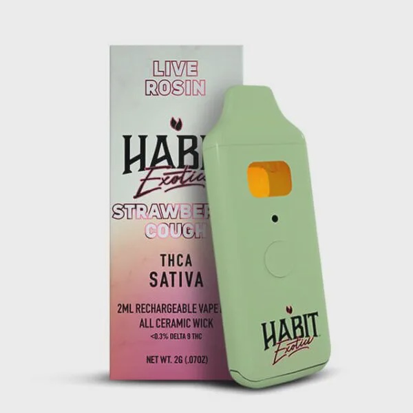 Habit 2G Live Rosin Disposable / Strawberry Cough